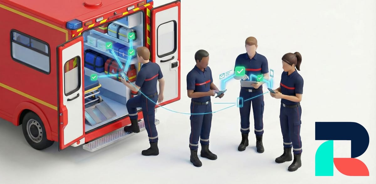 ResQR au centre de secours — quand la traçabilité devient un réflexe